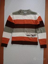 Golfino a righe colorate Novilunio Fashion Kids 