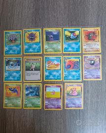 Lotto Carte Pokémon Comuni / Non Comuni - Set Foss