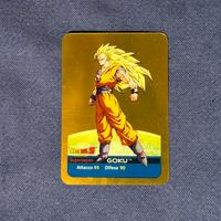 Goku Supersayan 3 - Lamincard Edibas n. 16 gold