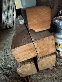 Travi in legno,abete del Pollino.