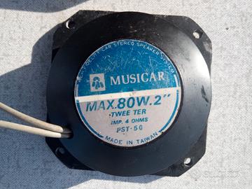COPPIA TWEETER 80 WATT x 4 OHM
