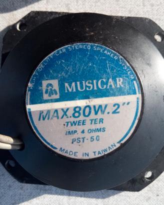 COPPIA TWEETER 80 WATT x 4 OHM