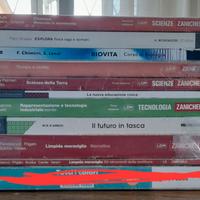 libri scolastici 1 e 2^ superiore tecnico