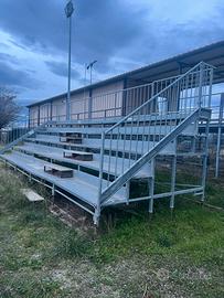 TRIBUNA METALLICA 9×3,5 m