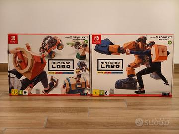 2 Nintendo Labo Toy-Con 02 e 03 NUOVI