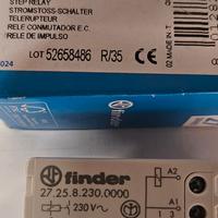 relè commutatore a impulso finder 