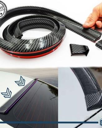 SET SPOILER Posteriore Nissan Lama Tetto CARBONIO