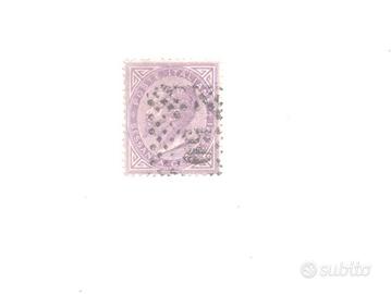 - francobollo Regno Italia 1863  - 60 cent.