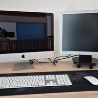 iMac 21,5 i5, workstation con doppio schermo