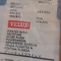 Tenda Plissettata VELUX
