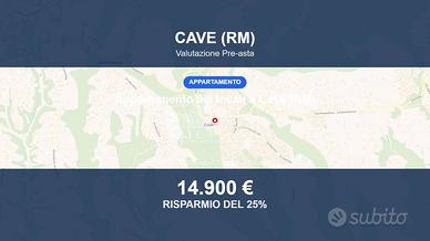 Immobile in asta di 59 m² a Cave