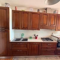 Cucina stile arte, povera in legno