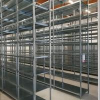 Scaffale metallico 6mt x h.3mt x prof.80cm