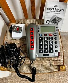 Telefono Brondi per anziani con telecomando