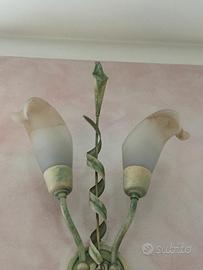 Lampade a muro e lampadario