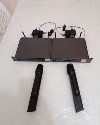 doppio radiomicrofono sennheiser 