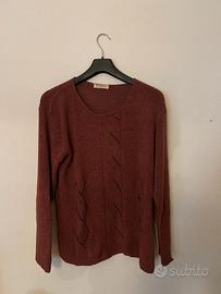 Maglione misto cotone