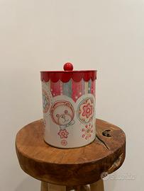 Thun Scatola in latta natale Teddy