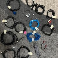 Set 16 cavi Audio/Video/informatica hdmi usb rj45