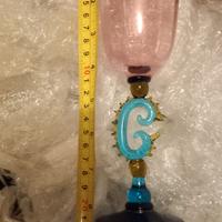 BICCHIERI VETRO MURANO 