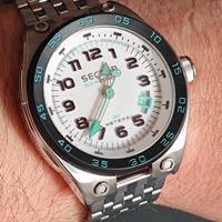 Sector Sk-Eight con bracciale e cinturino nato