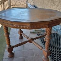 tavolino legno vintage