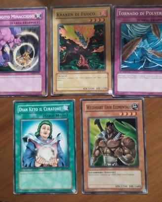 5 CARTE YU-GI-OH! SUPER VINTAGE