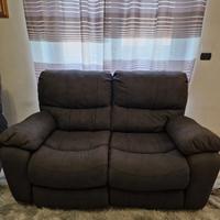 Divano a 2 posti con 2 poltrone