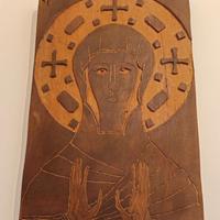 Quadro in legno intagliato