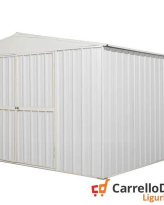 Box prefabbricato acciaio lamiera 360x430 bianco