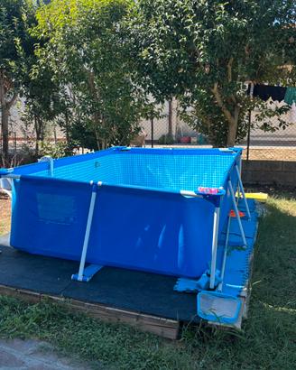 Piscina intex 3/2 completa di tutto