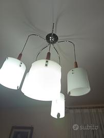 lampadario  5 luci