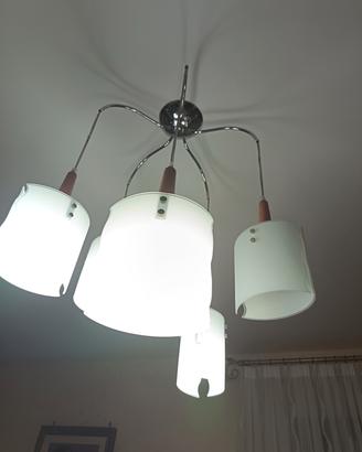 lampadario  5 luci