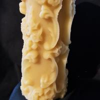 Candela in cera d'api 