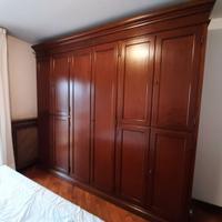 Camera letto in arte povera