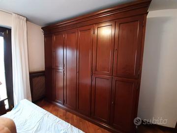 Camera letto in arte povera