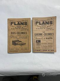 Vecchie cartine di   città francesi