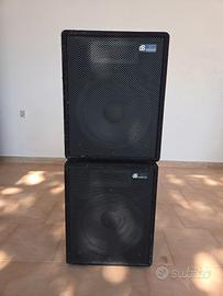 Coppia Casse professionali db technologies