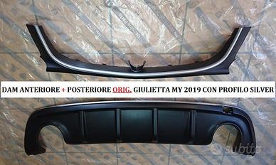 Dam Veloce ORIGINALE Alfa Romeo Giulietta paraurti posteriore mono