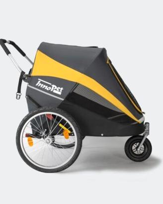 Passeggino per cani fino a 50 Kg - connettore bici