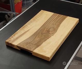 Tagliere legno noce massello
