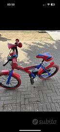 Bici di spiderman