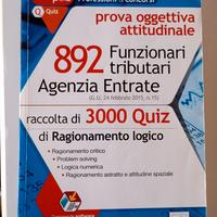 Libro Agenzia Entrate - Quiz Ragionamento Logico