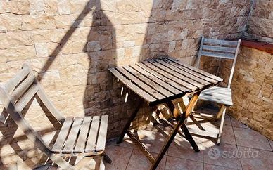 Tavolo con sedie legno ikea