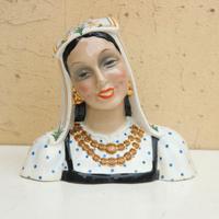 Ciociara mezzobusto in ceramica Cia Manna Torino