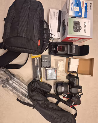 Canon 60d e kit fotografico completo