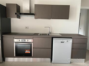 Cucina con piano induzione