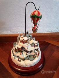 Carillon Mongolfiera con movimento e musica