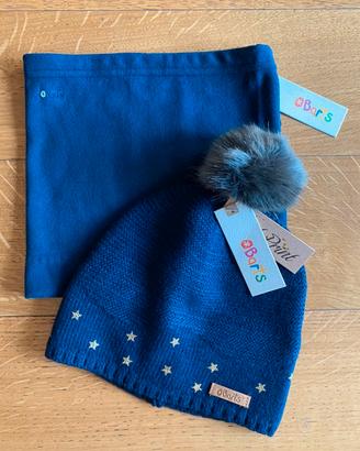 Set cappello e collo bimba - Barts - NUOVO