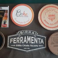 sottobicchieri birra italiani e non